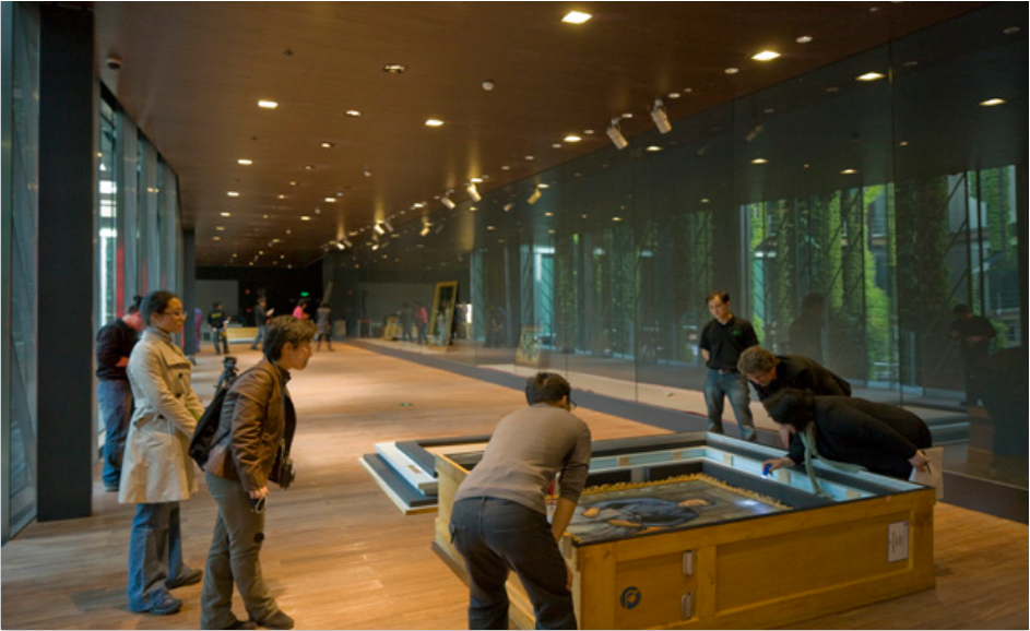 奧賽博物館專業(yè)人員親臨現(xiàn)場，進(jìn)行驗收2