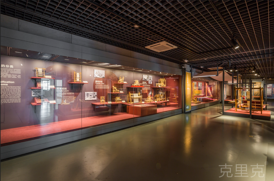 中國(guó)絲綢博物館通透式聯(lián)柜 中國(guó)絲綢博物館通透式聯(lián)柜