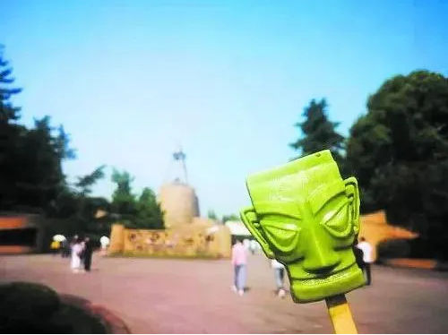 三星堆1200多個青銅面具冰激凌，“五一”被游客搶光