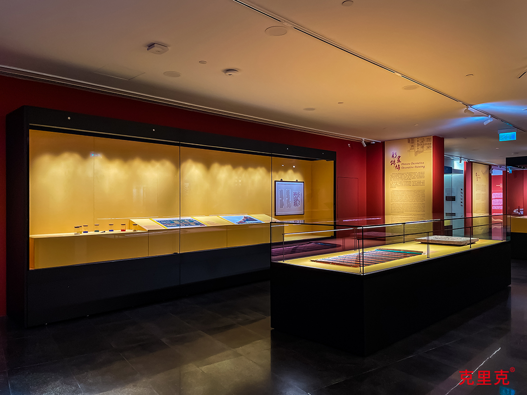 紫禁城建筑保護展_克里克展柜