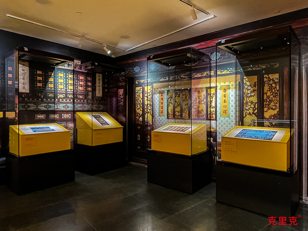 紫禁城建筑保護展_克里克展柜